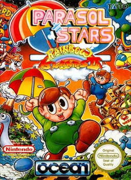 Parasol Stars - The Story of Bubble Bobble III (Europe) (Beta) box art